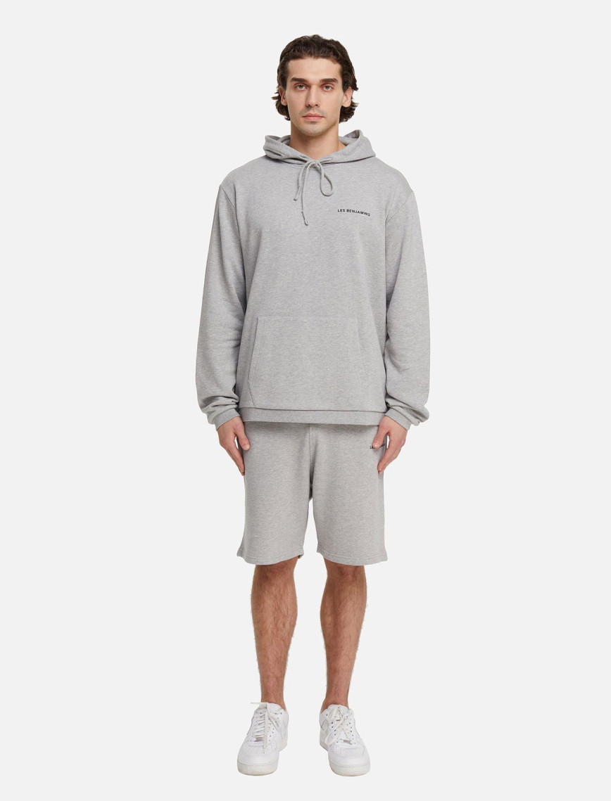 Les Benjamins Core Erkek Gri Hoodie Les Benjamins Core Erkek Gri Hoodie