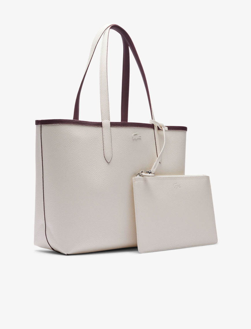 Lacoste Anna Kadın Çift Taraflı Bordo Omuz Çantası Lacoste Anna Kadın Çift Taraflı Bordo Omuz Çantası