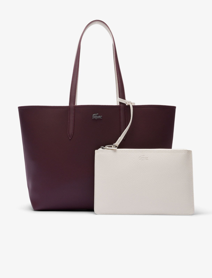 Lacoste Anna Kadın Çift Taraflı Bordo Omuz Çantası Lacoste Anna Kadın Çift Taraflı Bordo Omuz Çantası