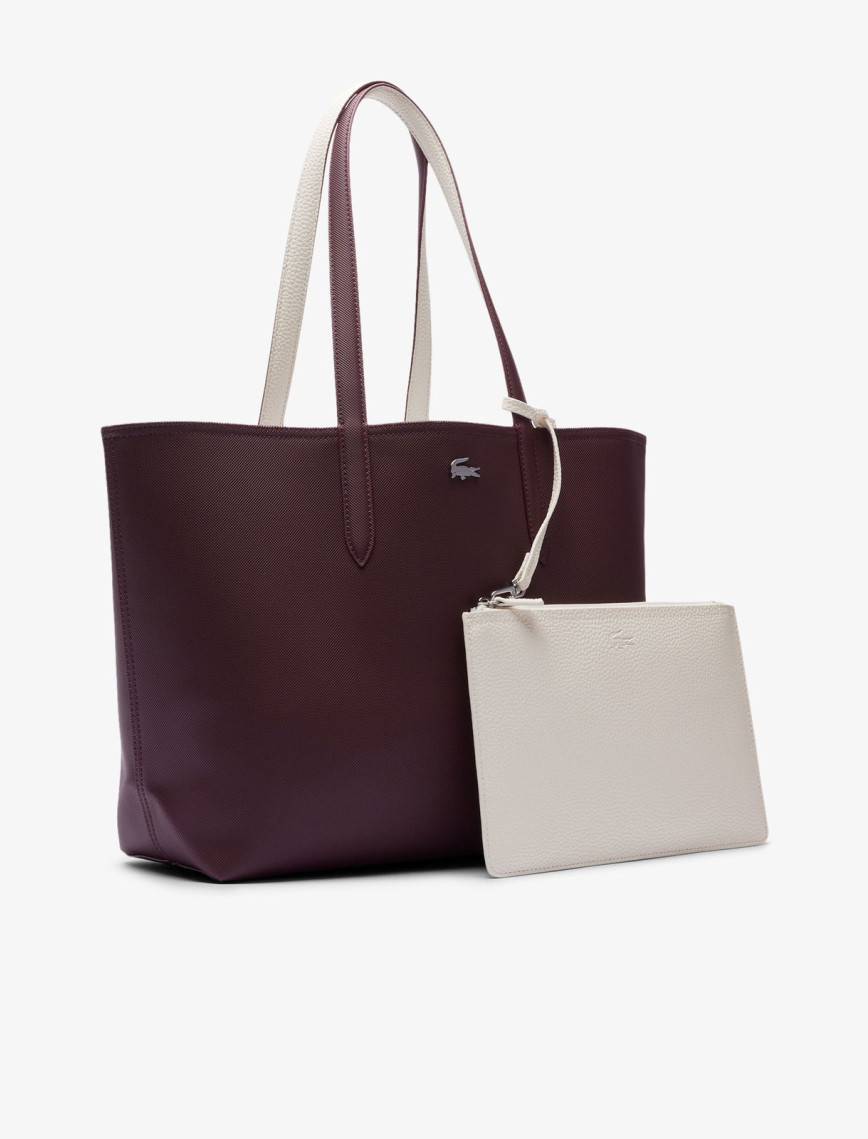 Lacoste Anna Kadın Çift Taraflı Bordo Omuz Çantası Lacoste Anna Kadın Çift Taraflı Bordo Omuz Çantası