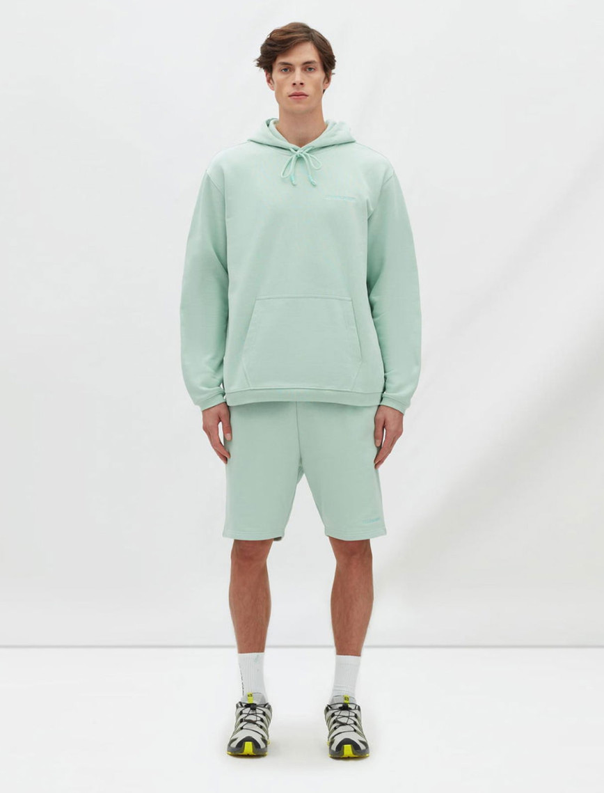 Les Benjamins Essentials Erkek Yeşil Hoodie Les Benjamins Essentials Erkek Yeşil Hoodie