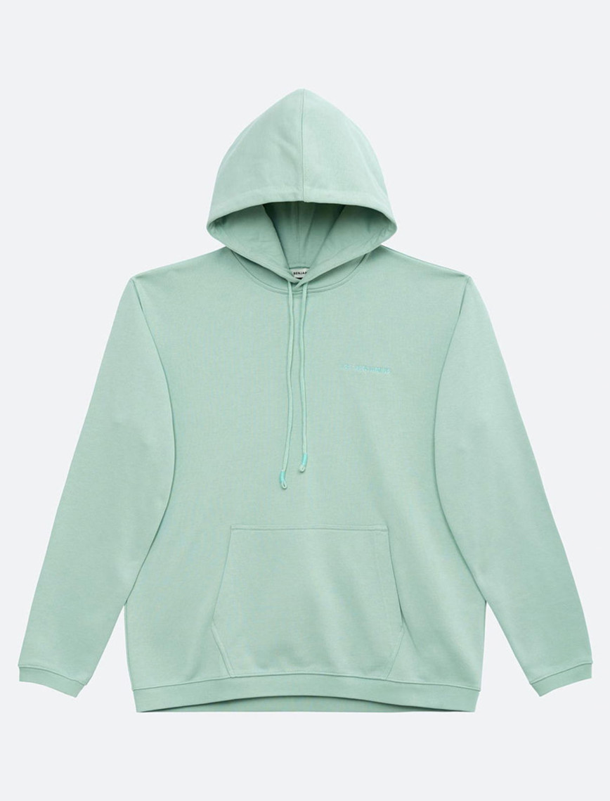 Les Benjamins Essentials Erkek Yeşil Hoodie Les Benjamins Essentials Erkek Yeşil Hoodie
