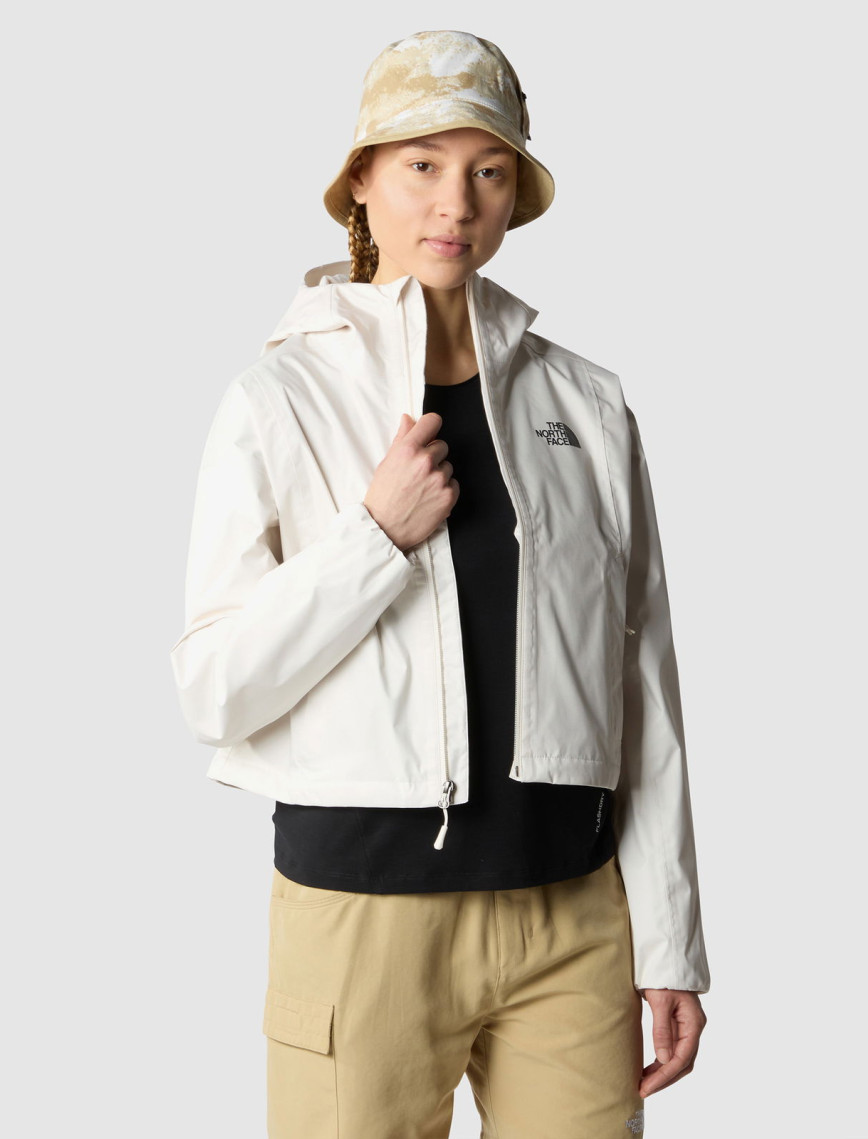 The North Face Cropped Quest Beyaz Kadın Polar The North Face Cropped Quest Beyaz Kadın Polar