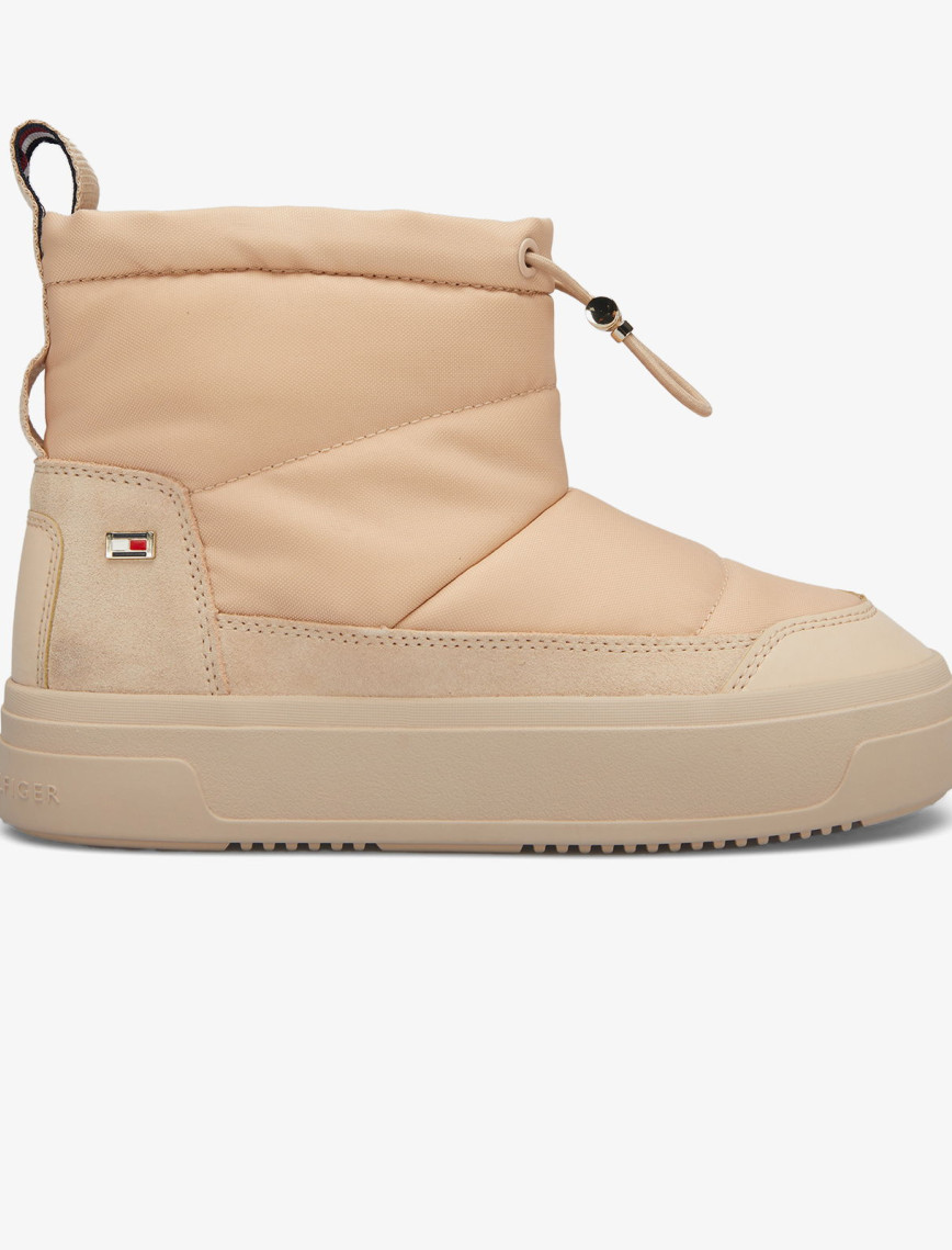 Tommy Hilfiger Flag Kadın Siyah Bot Tommy Hilfiger Flag Kadın Siyah Bot