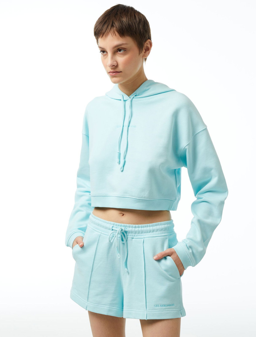 Les Benjamins Mavi Kadın Sweatshirt Les Benjamins Mavi Kadın Sweatshirt