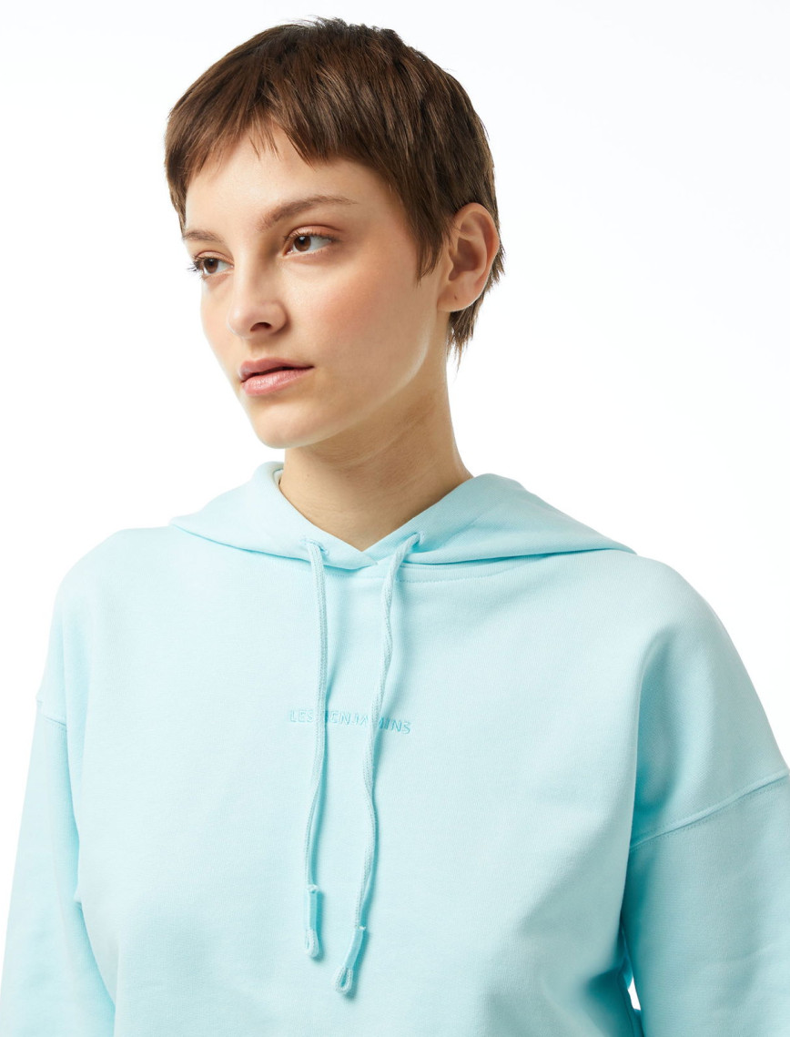 Les Benjamins Mavi Kadın Sweatshirt Les Benjamins Mavi Kadın Sweatshirt