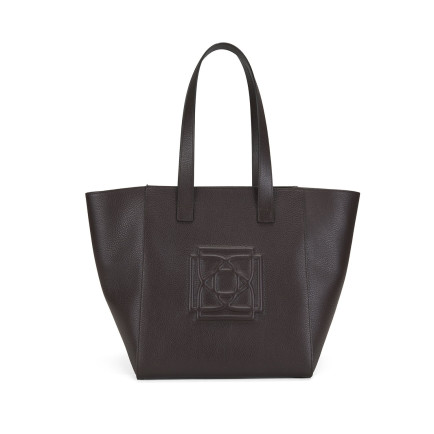 Mioro Koyu Kahve Kadın Deri Omuz Çantası Mioro Koyu Kahve Kadın Deri Omuz Çantası