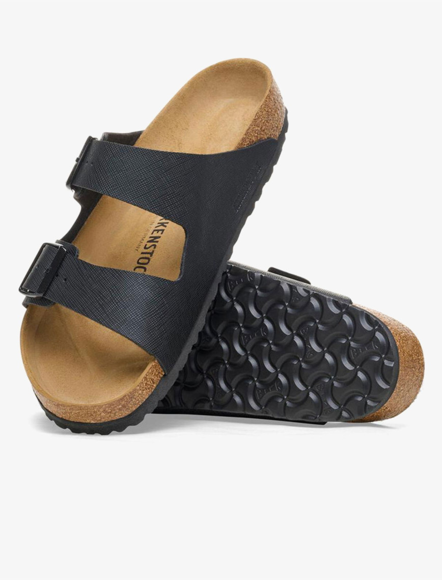 Birkenstock Arizona Bf Saffiano Erkek Siyah Terlik Birkenstock Arizona Bf Saffiano Erkek Siyah Terlik