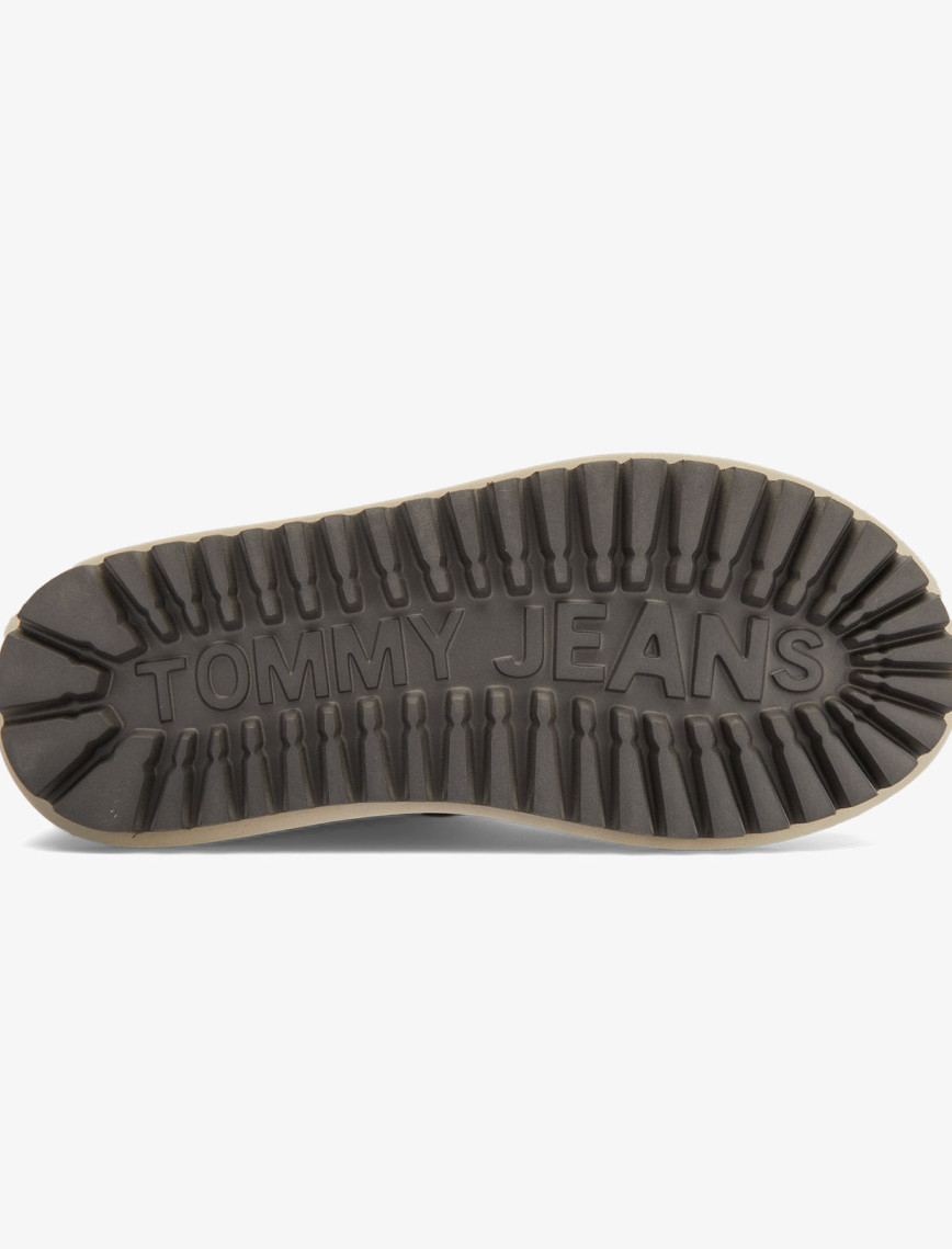 Tommy Jeans Padded Flat Kadın Bej Bot