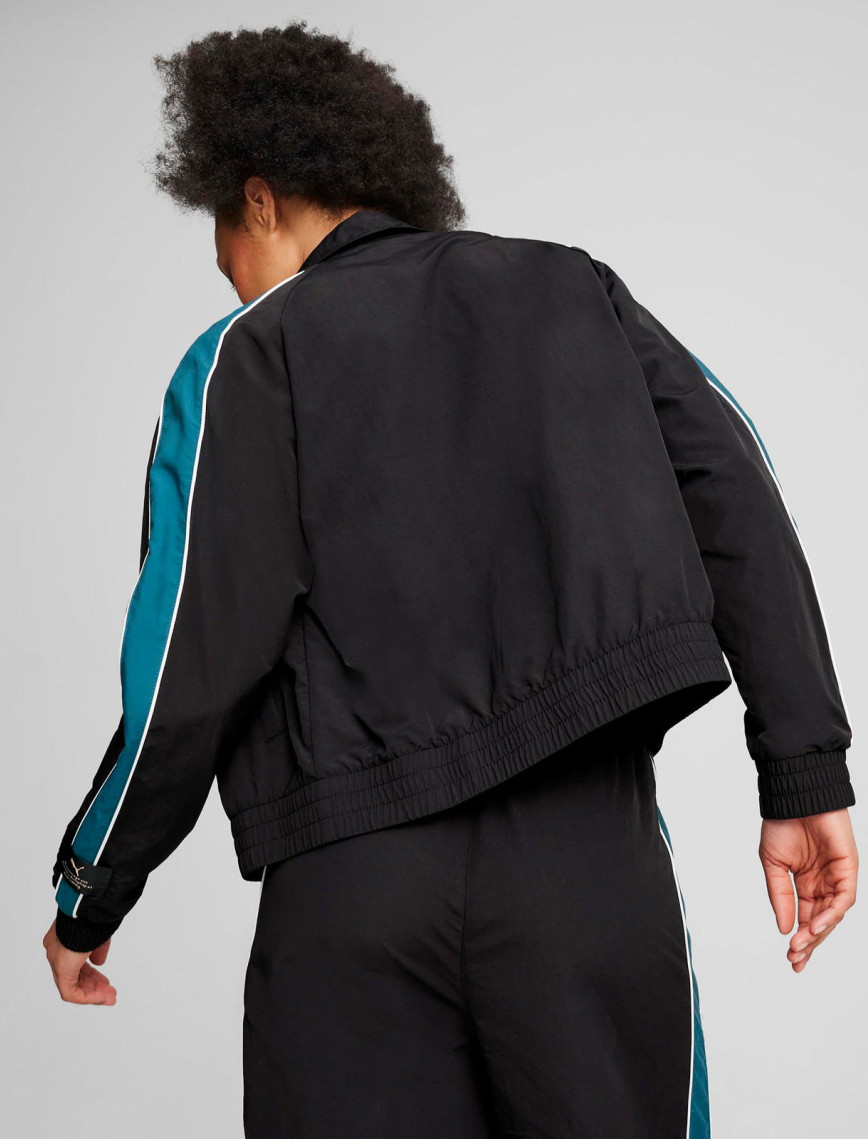 Puma T7 Track Kadın Siyah Eşofman Üstü Puma T7 Track Kadın Siyah Eşofman Üstü