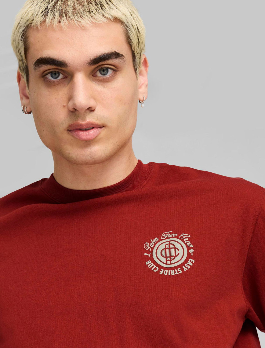 Puma X Ptc Graphic Unisex Kırmızı T-Shirt Puma X Ptc Graphic Unisex Kırmızı T-Shirt