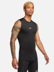 Nike Dri-Fit Top Tight Erkek Siyah Kolsuz T-Shirt Nike Dri-Fit Top Tight Erkek Siyah Kolsuz T-Shirt