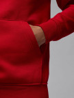 Jordan Brooklyn Fleece Erkek Kırmızı Kapüşonlu Sweatshirt