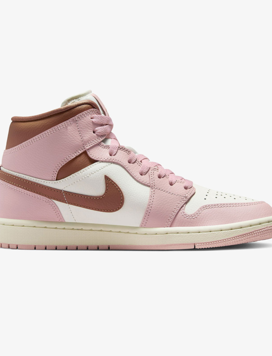 Jordan Air 1 Mid Kadın Pembe Spor Ayakkabı Jordan Air 1 Mid Kadın Pembe Spor Ayakkabı