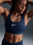 Nike Swoosh Medium Support Kadın Lacivert Bra Nike Swoosh Medium Support Kadın Lacivert Bra