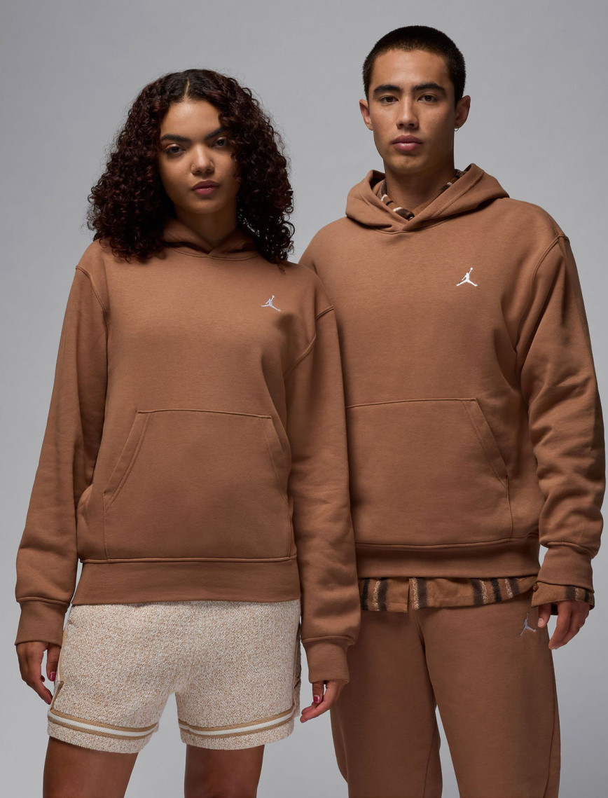 Jordan Brooklyn Fleece Erkek Gri Kapüşonlu Sweatshirt Jordan Brooklyn Fleece Erkek Gri Kapüşonlu Sweatshirt