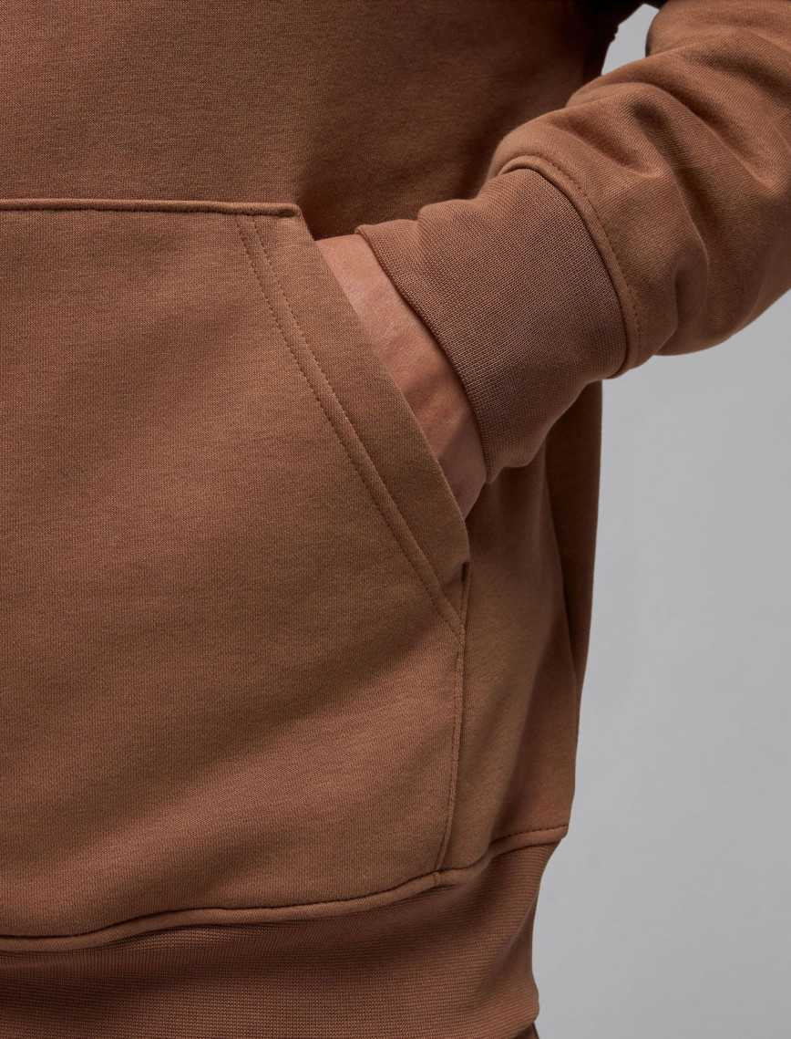 Jordan Brooklyn Fleece Erkek Kahverengi Kapüşonlu Sweatshirt