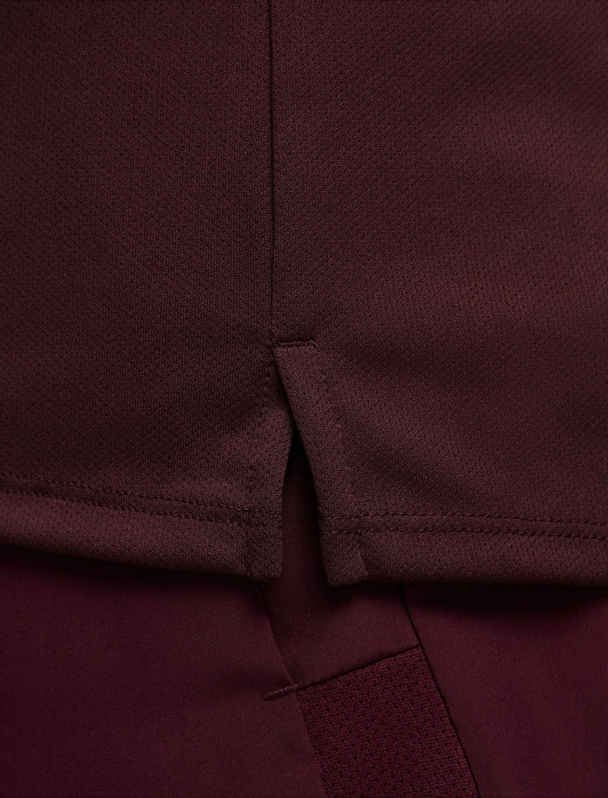 Nike Dri-Fit Miler Erkek Bordo T-Shirt Nike Dri-Fit Miler Erkek Bordo T-Shirt