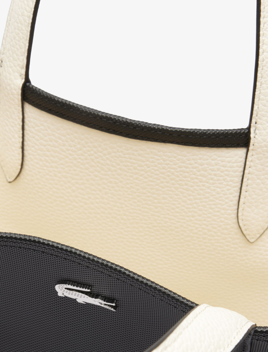 Lacoste Anna Kadın Çift Taraflı Siyah Omuz Çantası Lacoste Anna Kadın Çift Taraflı Siyah Omuz Çantası