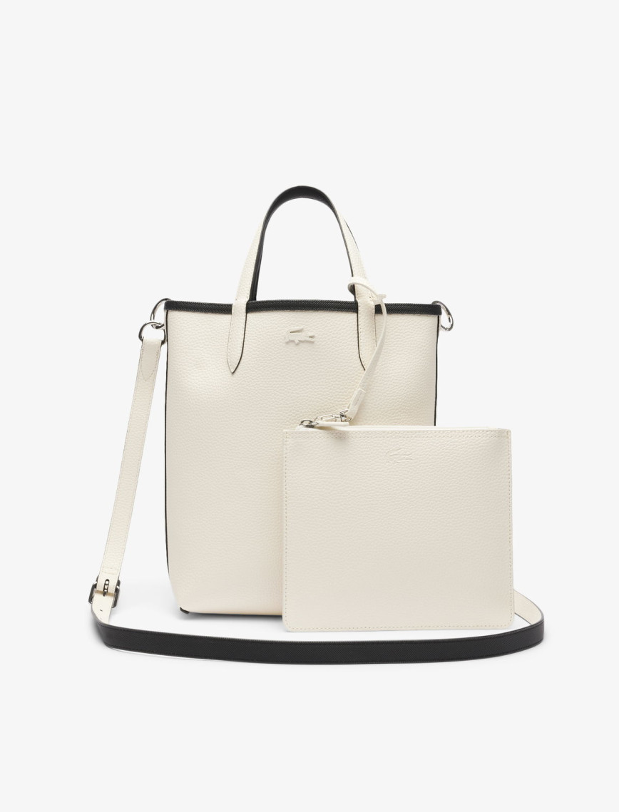 Lacoste Anna Kadın Çift Taraflı Siyah Omuz Çantası Lacoste Anna Kadın Çift Taraflı Siyah Omuz Çantası