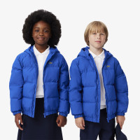 Lacoste Çocuk Kapüşonlu Mavi Şişme Mont Lacoste Çocuk Kapüşonlu Mavi Şişme Mont