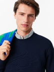 Lacoste Erkek Classic Fit Bisiklet Yaka Lacivert Sweatshirt Lacoste Erkek Classic Fit Bisiklet Yaka Lacivert Sweatshirt