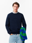 Lacoste Erkek Classic Fit Bisiklet Yaka Lacivert Sweatshirt Lacoste Erkek Classic Fit Bisiklet Yaka Lacivert Sweatshirt
