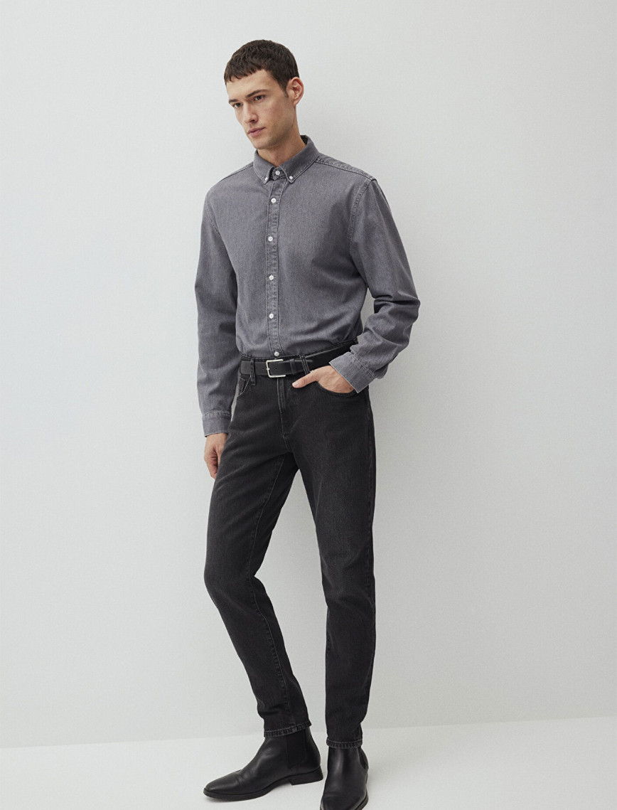 Mavi London Classic Denim Kırık Beyaz Jean Pantolon 0010172-89657