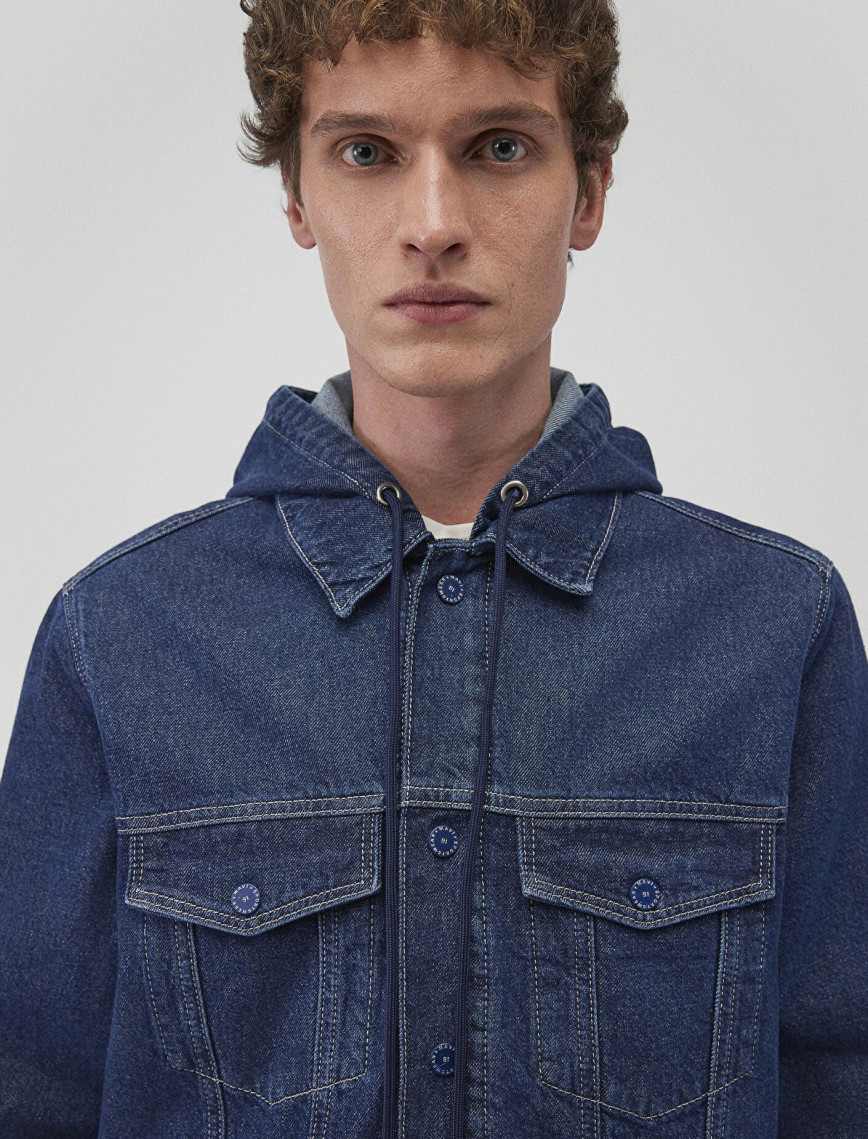 Mavi Eddie Kolej Koyu Mavi Denim Jean Ceket 0110411-88556 Mavi Eddie Kolej Koyu Mavi Denim Jean Ceket 0110411-88556