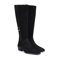 Kadın Siyah Süet Çizme Kadın Siyah Süet Çizme