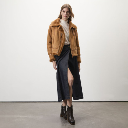 Tinora Kahve Kürk Ceket Tinora Kahve Kürk Ceket