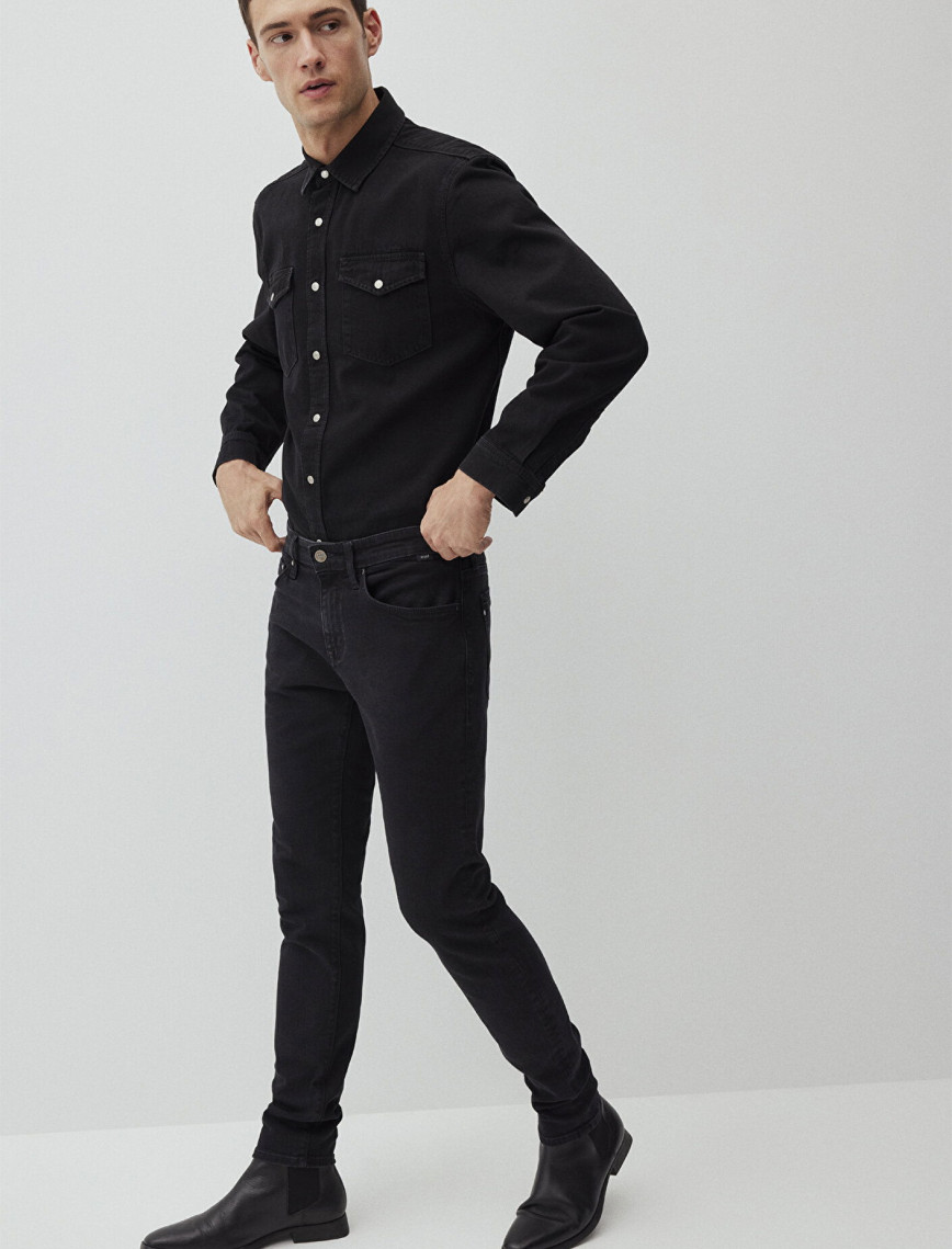 Mavi James Lux Black Antrasit Jean Pantolon 0042487866 Mavi James Lux Black Antrasit Jean Pantolon 0042487866