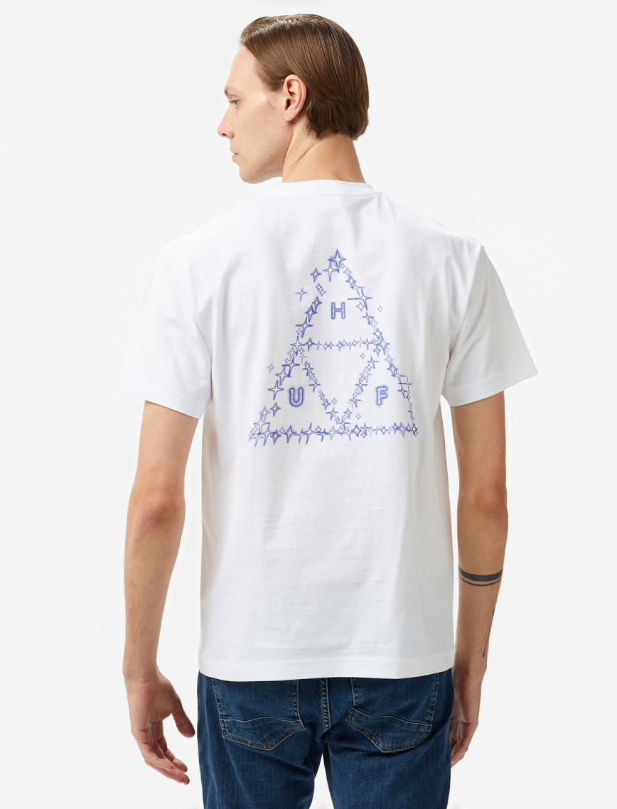 HUF Gleam Erkek Beyaz Tişört HUF Gleam Erkek Beyaz Tişört