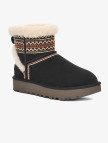 UGG Classic Mini Atherson Kadın Siyah Bot UGG Classic Mini Atherson Kadın Siyah Bot