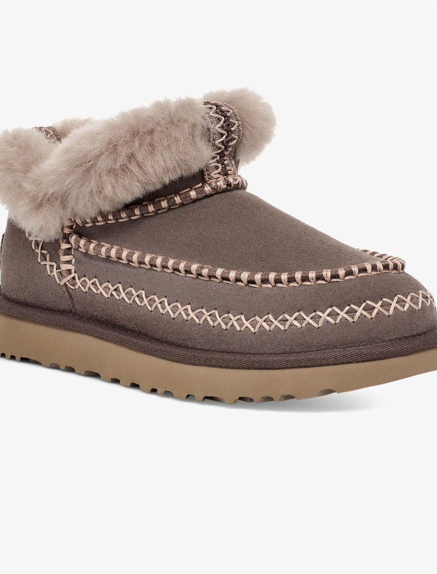 UGG Classic Ultra Mini Alpine Kadın Gri Bot UGG Classic Ultra Mini Alpine Kadın Gri Bot