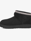 UGG Classic Ultra Mini Maxi Curly Kadın Siyah Bot UGG Classic Ultra Mini Maxi Curly Kadın Siyah Bot