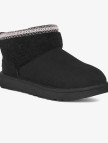 UGG Classic Ultra Mini Maxi Curly Kadın Siyah Bot UGG Classic Ultra Mini Maxi Curly Kadın Siyah Bot