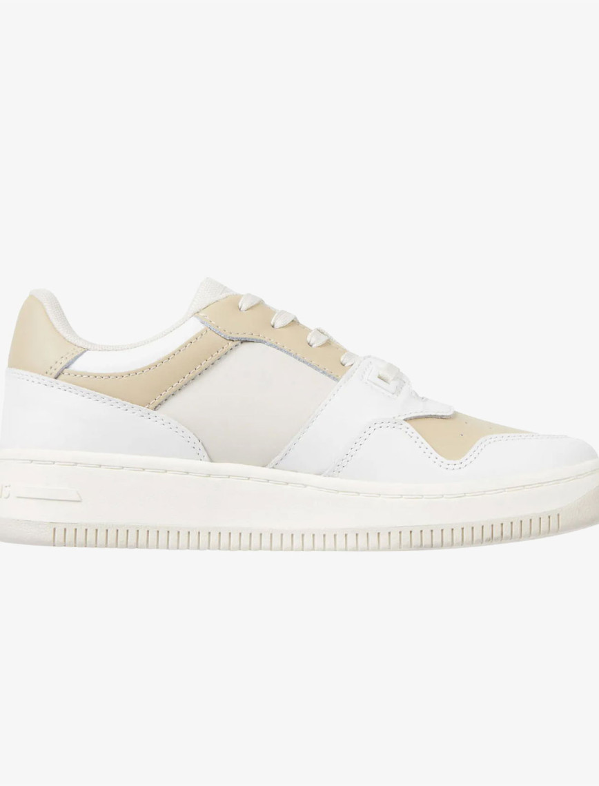 Tommy Jeans Retro Basket Tonal Kadın Gri Spor Ayakkabı Tommy Jeans Retro Basket Tonal Kadın Gri Spor Ayakkabı