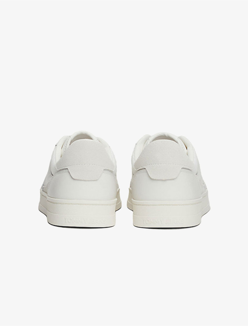 Tommy Jeans The Greenwich Mix Media Erkek Beyaz Spor Ayakkabı Tommy Jeans The Greenwich Mix Media Erkek Beyaz Spor Ayakkabı