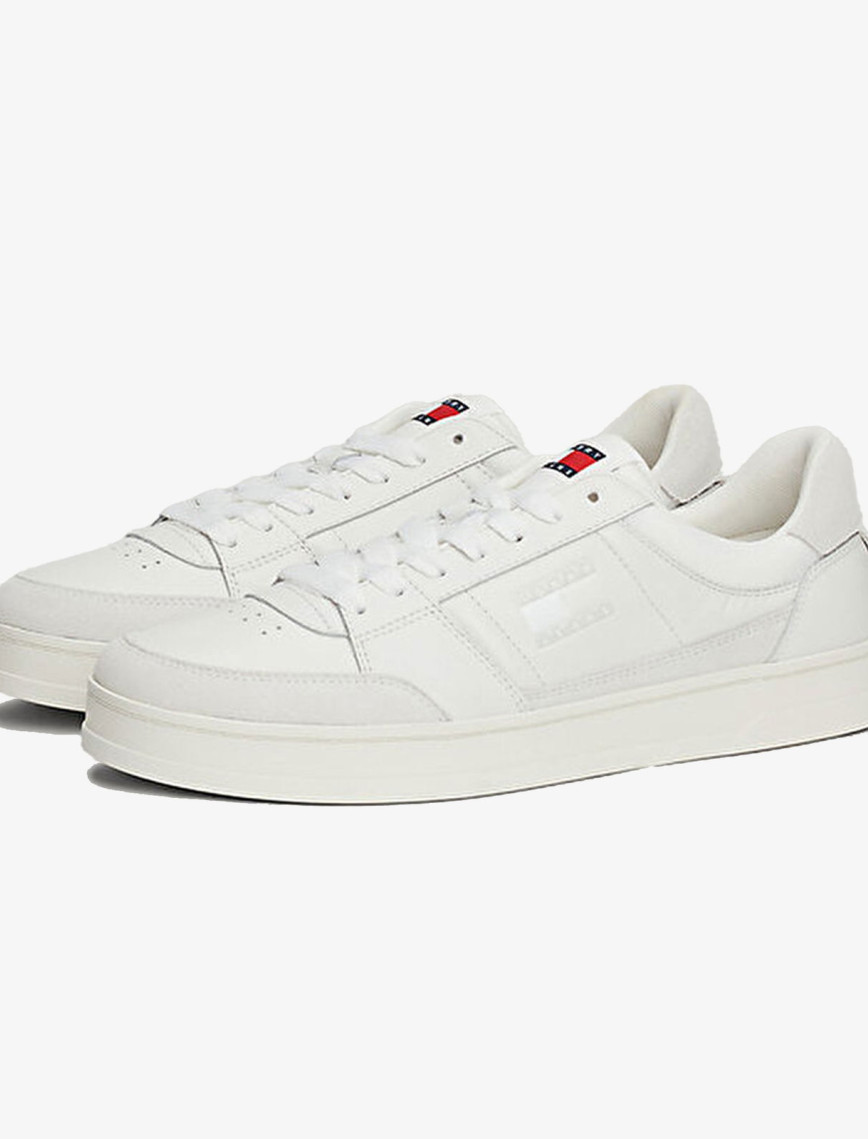 Tommy Jeans The Greenwich Mix Media Erkek Beyaz Spor Ayakkabı Tommy Jeans The Greenwich Mix Media Erkek Beyaz Spor Ayakkabı