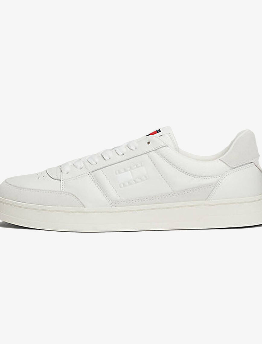 Tommy Jeans The Greenwich Mix Media Erkek Beyaz Spor Ayakkabı Tommy Jeans The Greenwich Mix Media Erkek Beyaz Spor Ayakkabı