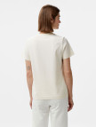 Lacoste Classic Kadın Krem T-Shirt Lacoste Classic Kadın Krem T-Shirt