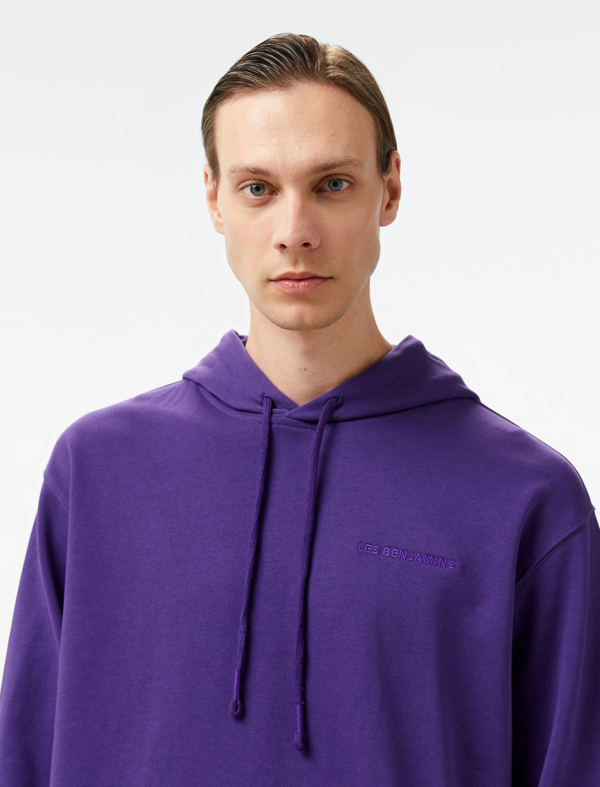 Les Benjamins 303 Erkek Lacivert Hoodie Les Benjamins 303 Erkek Lacivert Hoodie