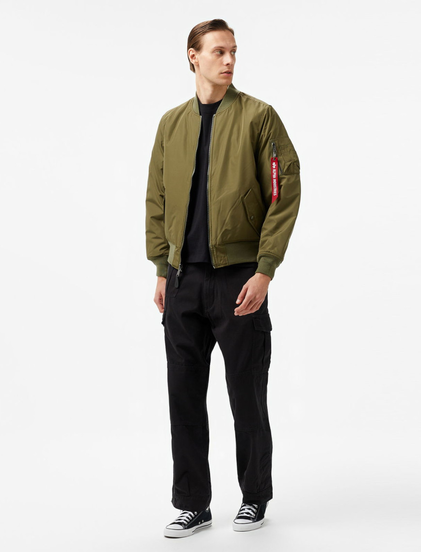 Alpha Industries Reversible Onion Quilted Ma-1 Flight Unisex Yeşil Ceket Alpha Industries Reversible Onion Quilted Ma-1 Flight Unisex Yeşil Ceket