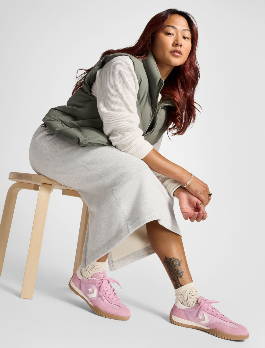 Converse Run Star Trainer Unisex Pembe Süet Sneaker Converse Run Star Trainer Unisex Pembe Süet Sneaker