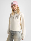 Converse Kadın Yarım Fermuarlı Krem Sweatshirt Converse Kadın Yarım Fermuarlı Krem Sweatshirt