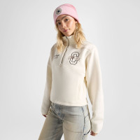 Converse Kadın Yarım Fermuarlı Krem Sweatshirt Converse Kadın Yarım Fermuarlı Krem Sweatshirt