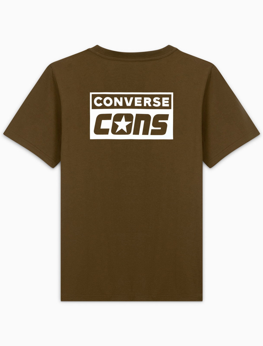 Converse Erkek Grafik Baskılı Yeşil T-Shirt Converse Erkek Grafik Baskılı Yeşil T-Shirt