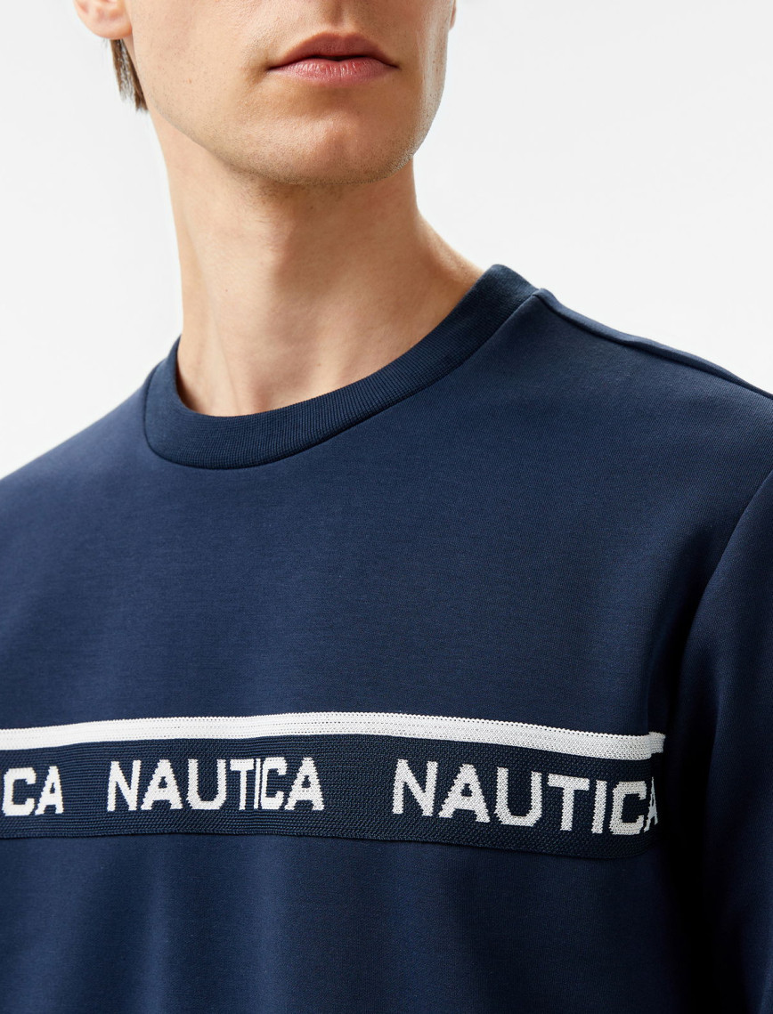 Nautica Erkek Lacivert Regular Fit Sweatshirt Nautica Erkek Lacivert Regular Fit Sweatshirt