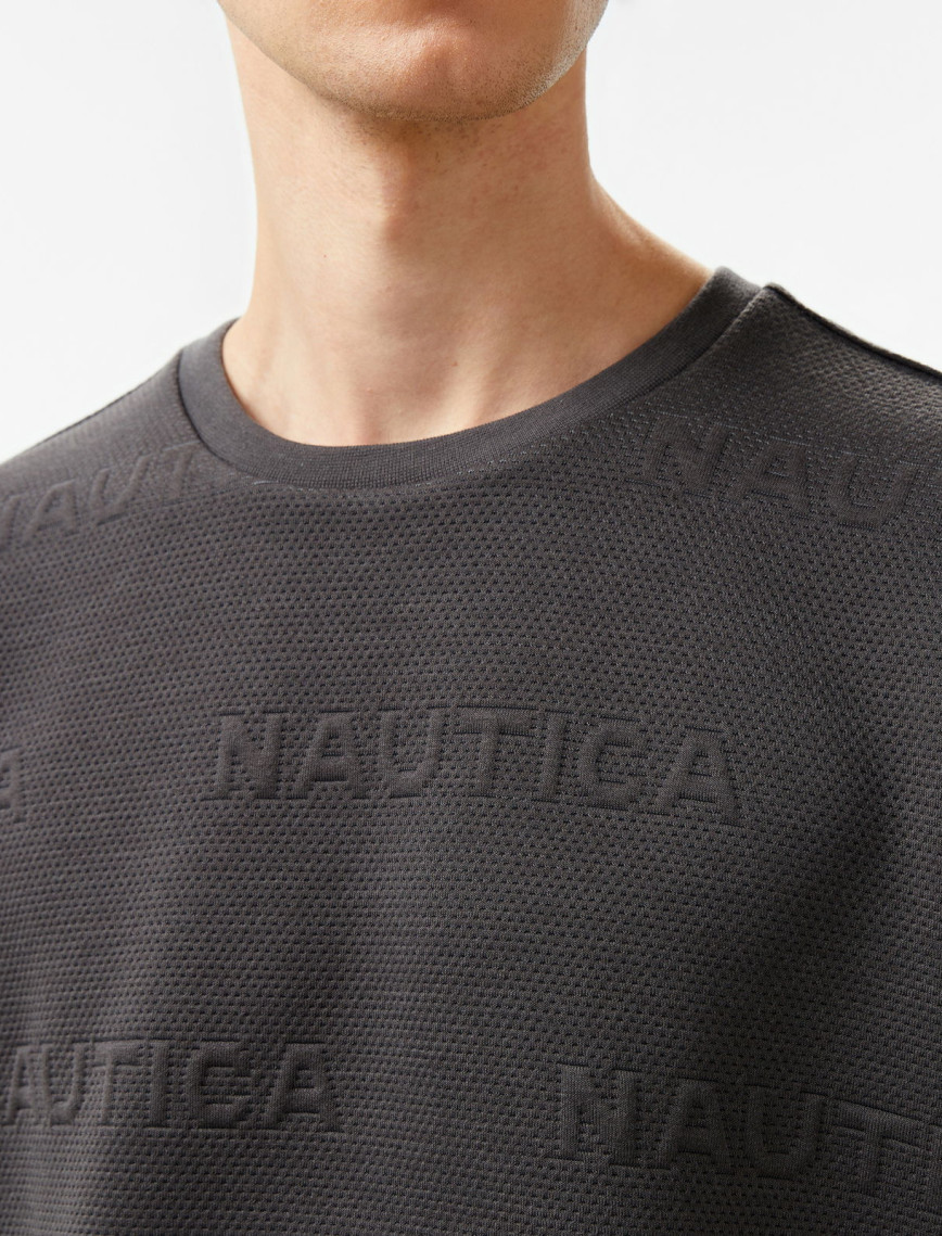 Nautica Erkek Gri Regular Fit Sweatshirt Nautica Erkek Gri Regular Fit Sweatshirt